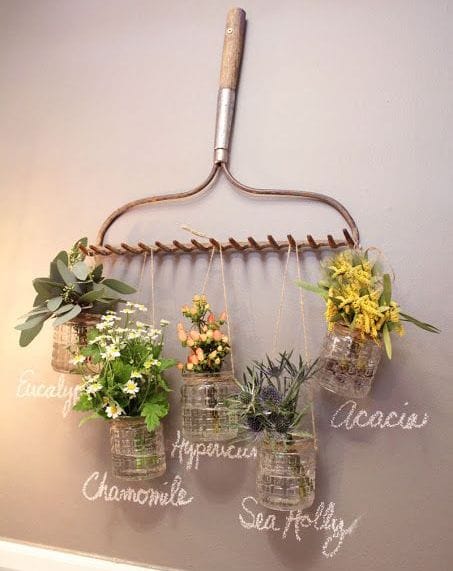 Coole Upcycling-Ideen für Gartenwerkzeug :)