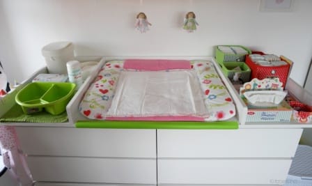 DIY Wickeltisch