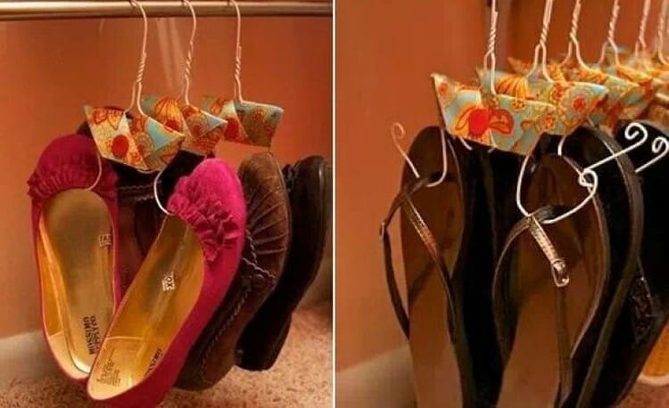 Tolle Schuhe-Organisation-Hacks :)