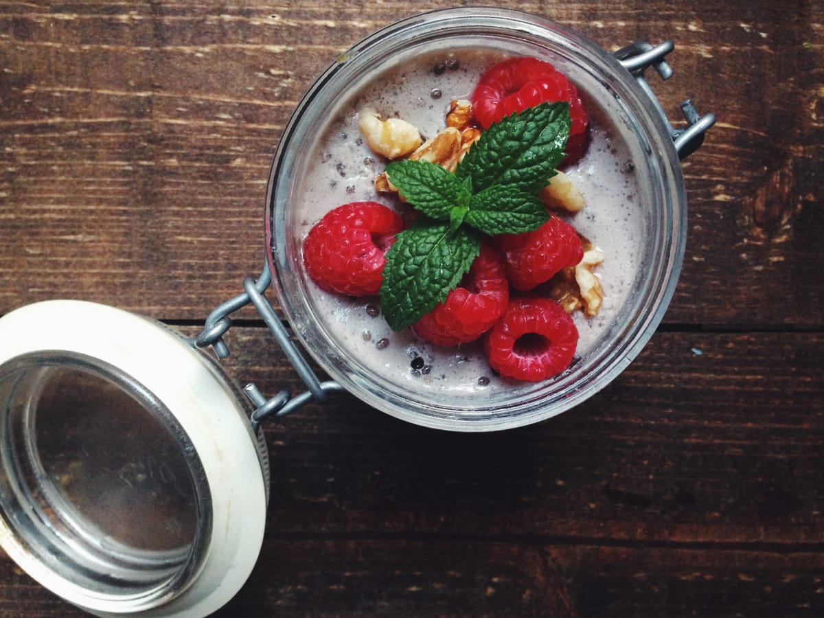 Chia-Pudding mit Beeren ♥