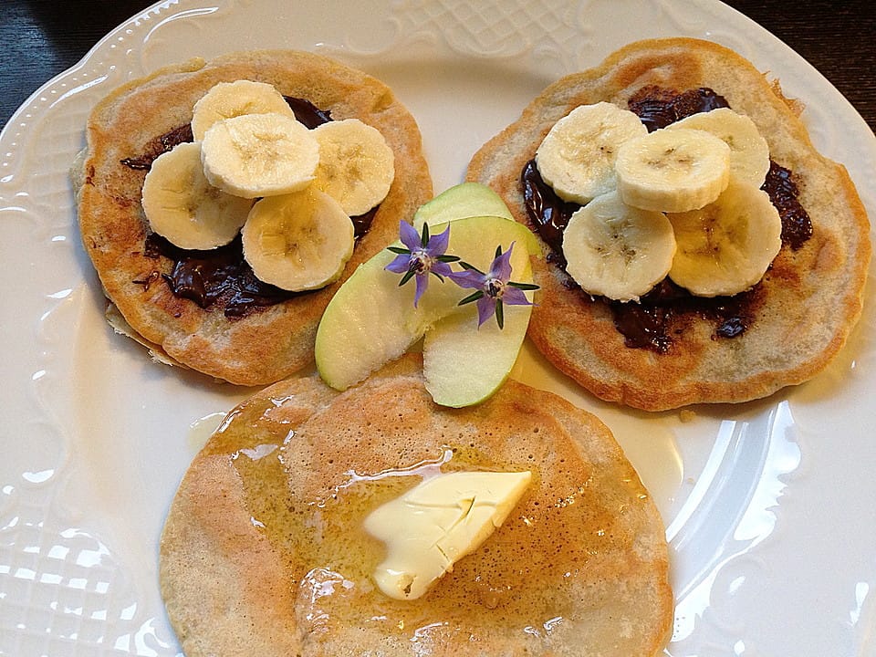 BIO Vegane Bananenpfannkuchen :)