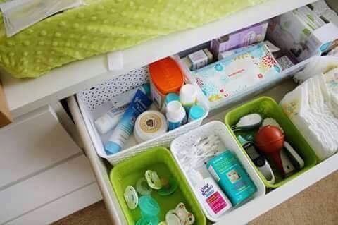 Tolle Babyschrank Organisationsideen :)