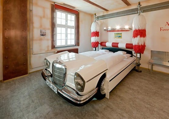 Cooles Auto-Design fürs Schlafzimmer