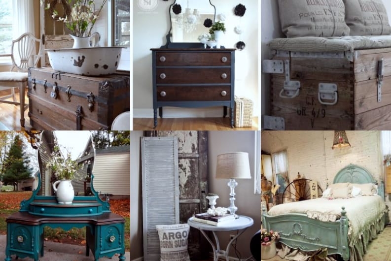 Möbelstücke im Vintage-Stil – upcyclen und aufpeppen :)