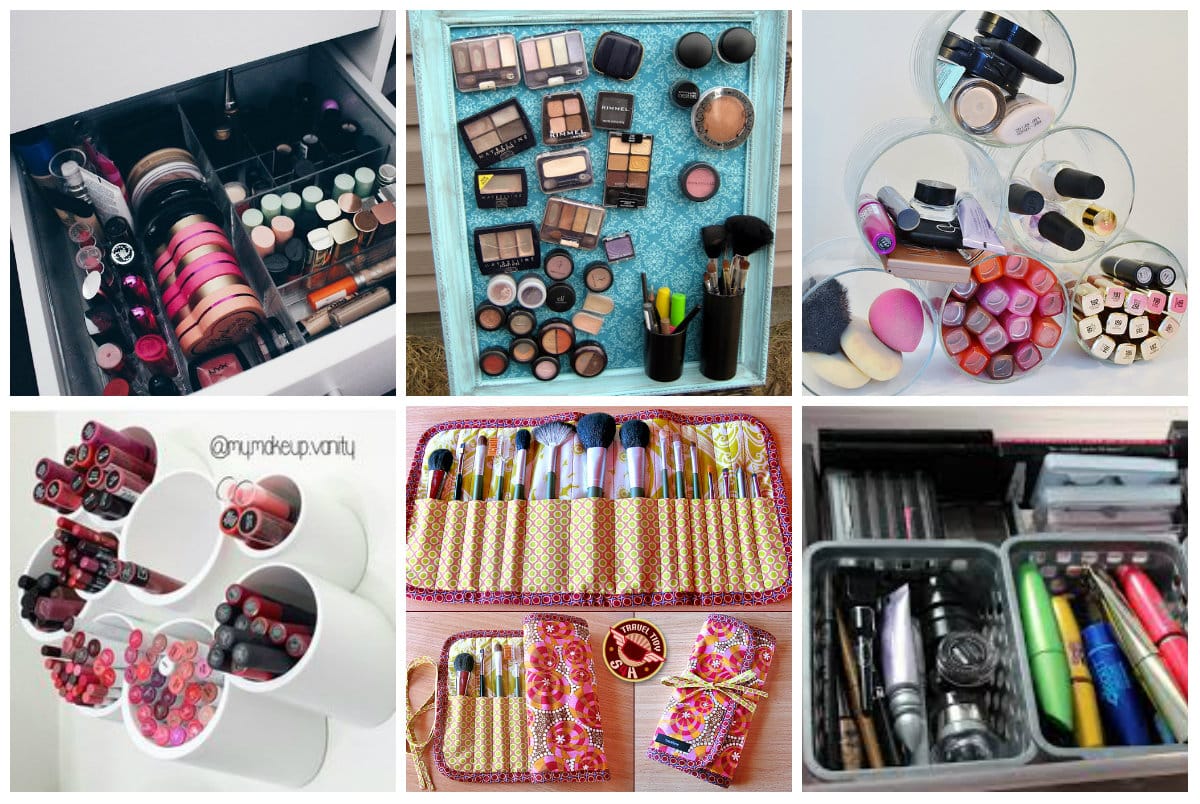 Make-up organisieren – 24 praktische Ideen