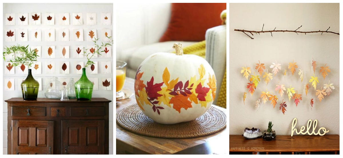 Die besten DIY-Ideen mit Herbstlaub