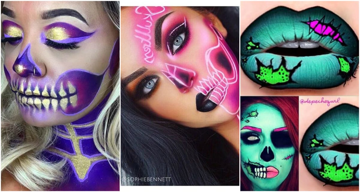 Weitere tolle Halloween Make-up Ideen :)