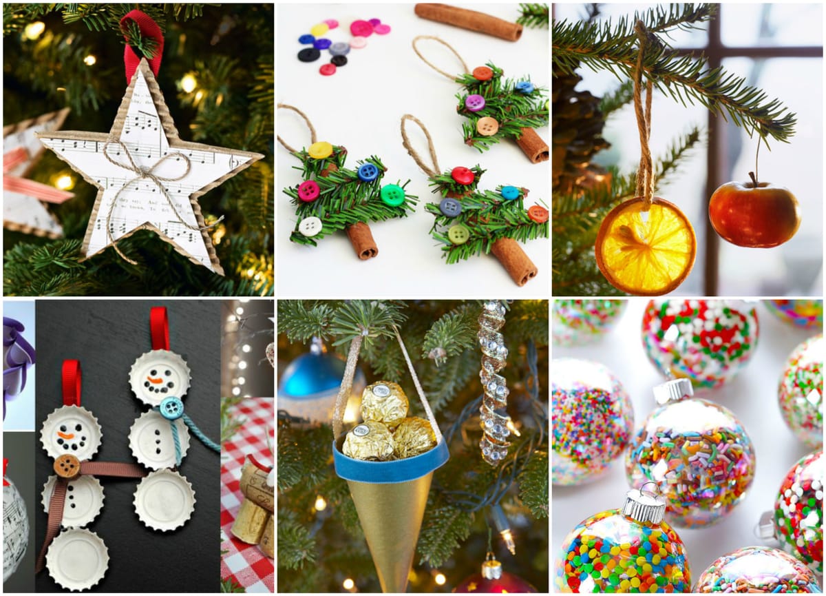 Christbaumschmuck basteln: 15 einfache Ideen :)