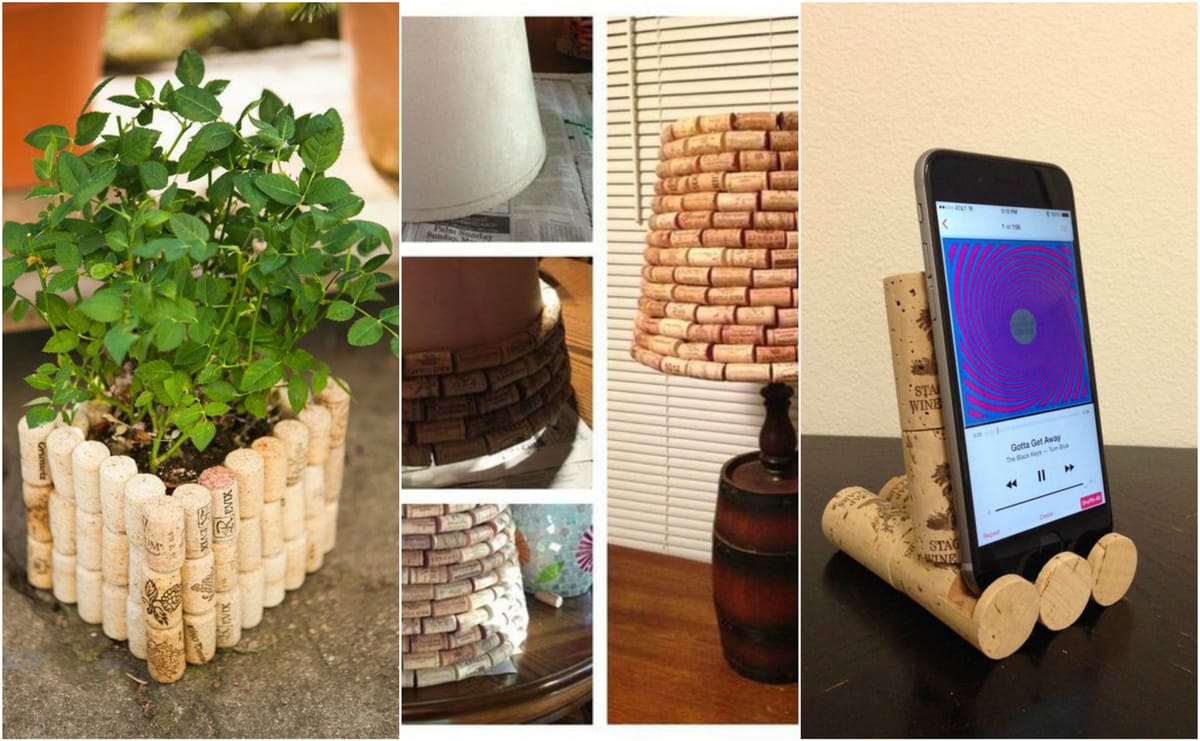 12 coole Upcycling-Ideen aus Weinstopfen :)