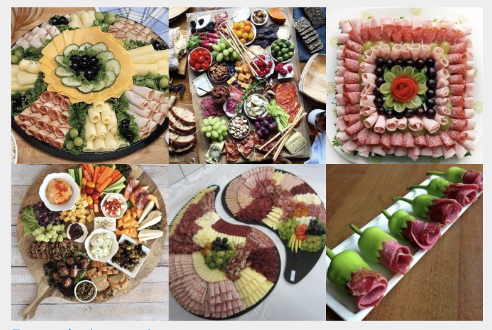Die BESTEN Ideen für kalte Platten mit Schinken, Käse und Salami :)