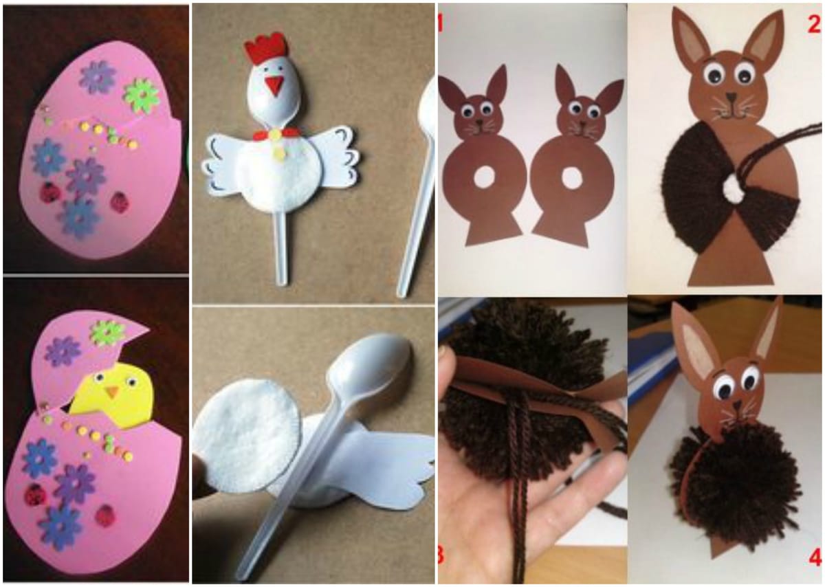 10 kreative DIY Ideen fürs Osterbasteln mit Kindern :)