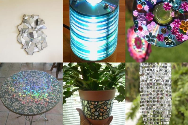 16 Upcycling-Ideen für alte CDs