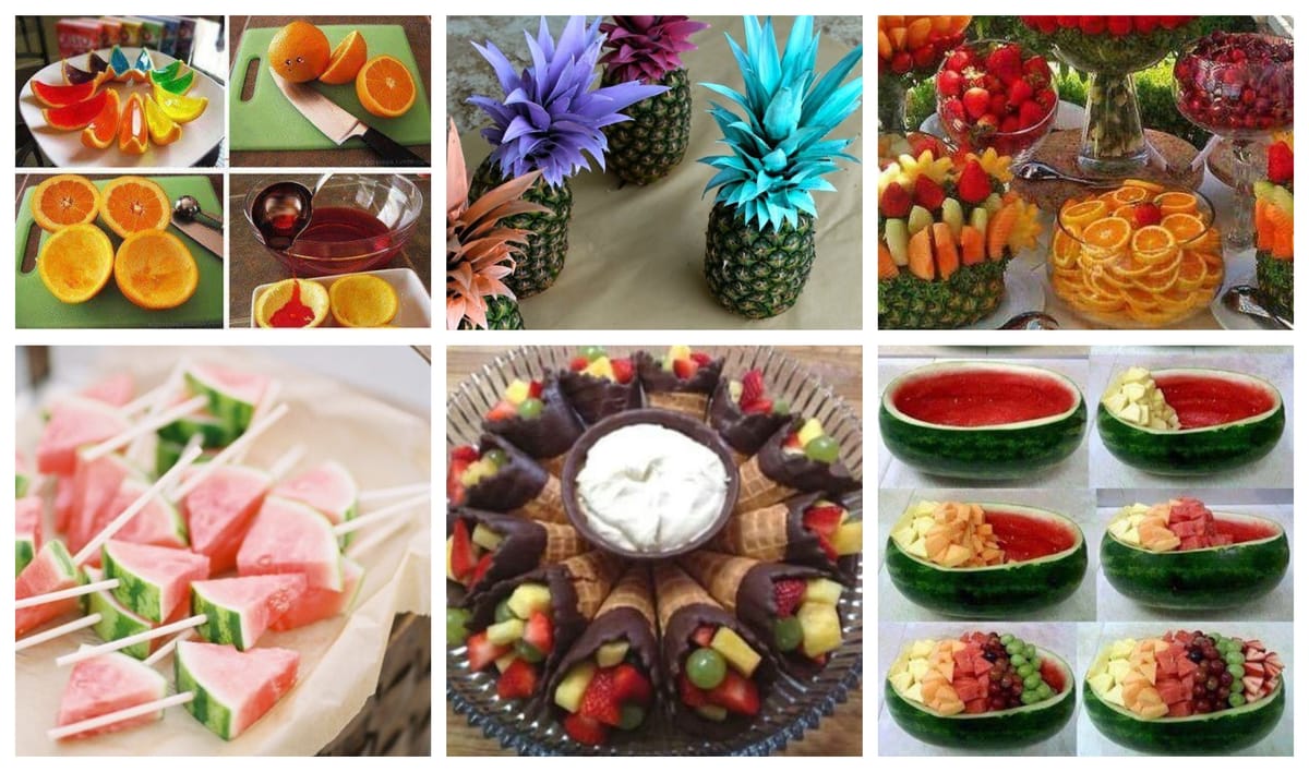 Eine Garden Party organisieren – die besten Desserts aus Obst :)