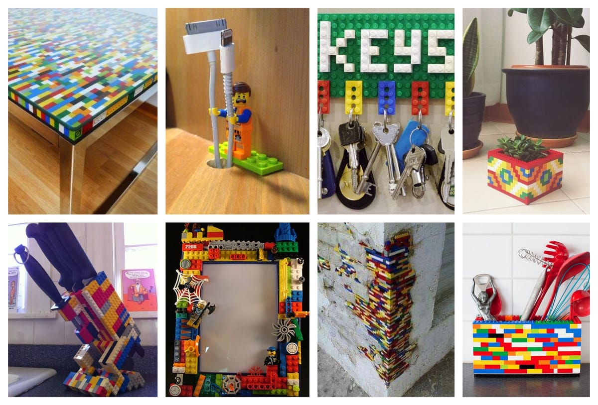 20 geniale bunte und praktische LEGO-Bastelideen :)