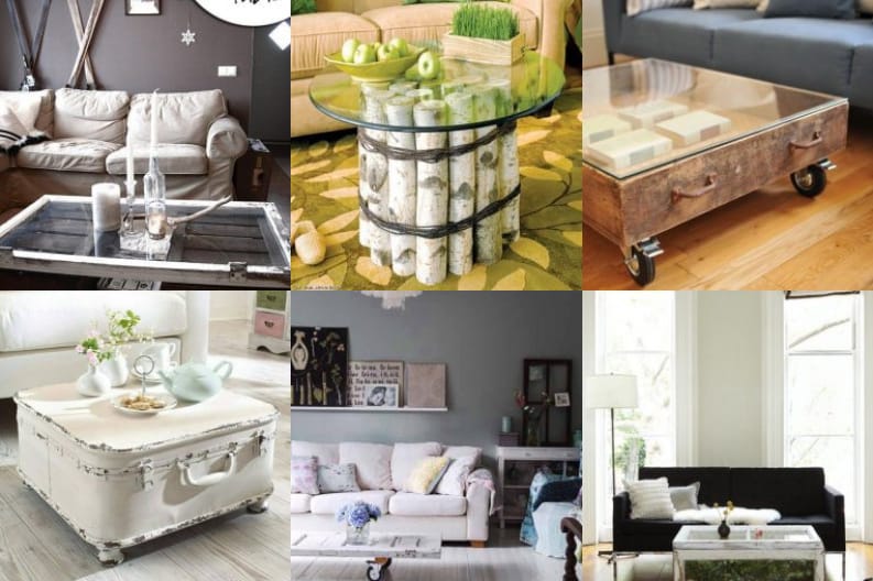 12 coole Couch- und Abstelltische zum Selbermachen