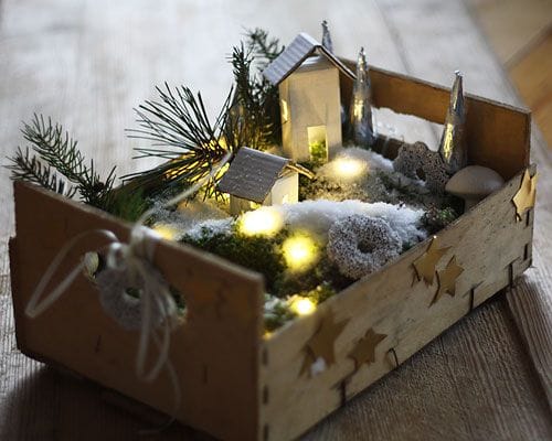 DIY: Eine märchenhafte Winterlandschaft basteln :)