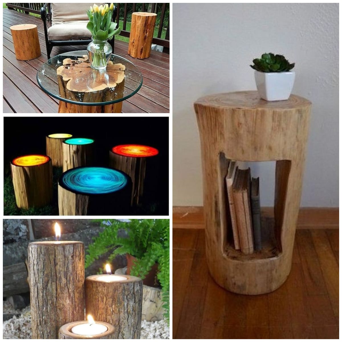 Baumstamm – 12 coole Diy Ideen :)