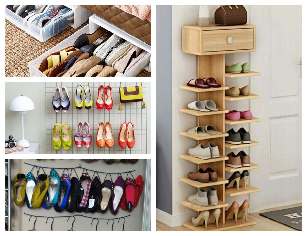 Ordnung-Tipps: 10+ Clevere Ideen, um Schuhe in deinem Haus zu organisieren :)