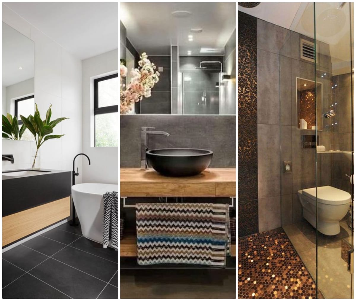 Stilvolle moderne Badezimmer Design-Ideen und Inspirationen :)