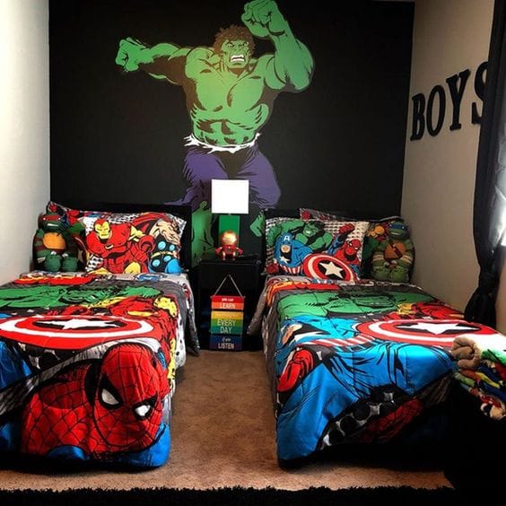 Marvel Kinderzimmer – stilvolle Inspirationen :)