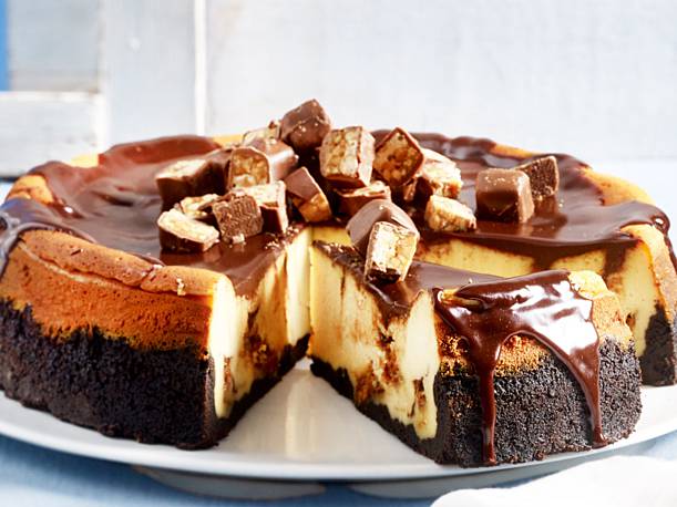 Cheesecake mit Snickers – leckere Versuchung :)