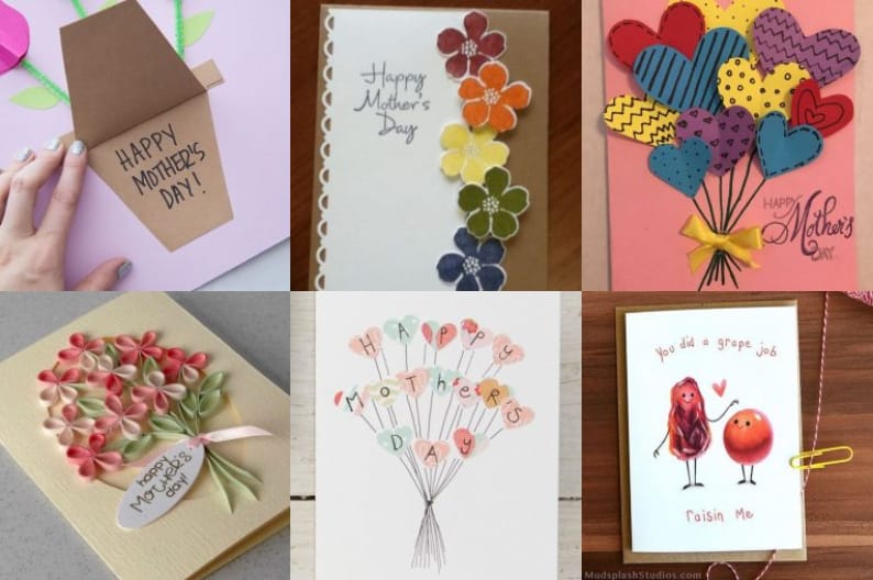 Hübsche DIY Karten zum Muttertag