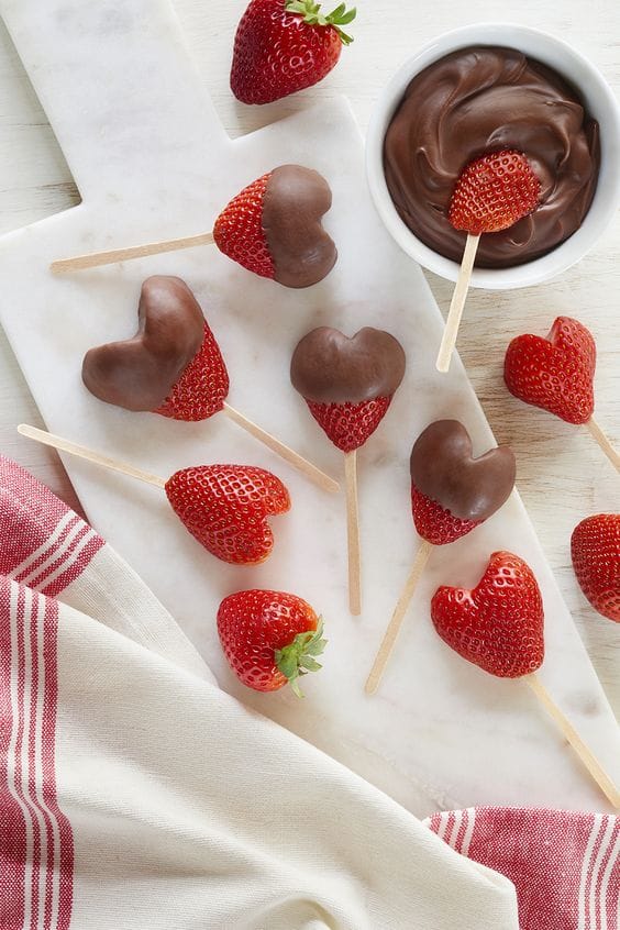 Leckere Snack-Ideen mit Erdbeeren :)