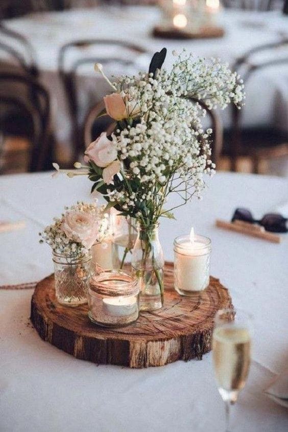 Inspirierende Diy Ideen für Hochzeit Herzstück :)