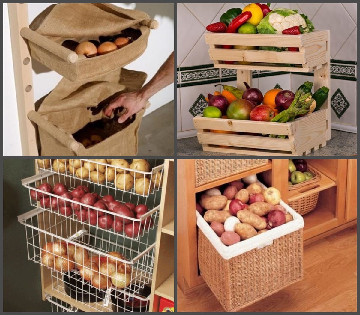 Obst und Gemüse – praktische Lagerung Tipps