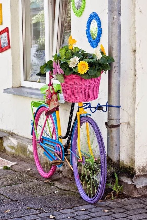 Fahrrad Upcycling – Diy Ideen für Garten