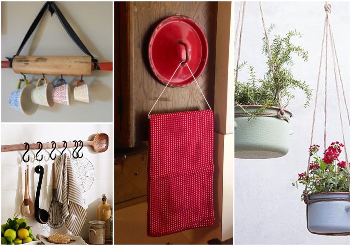 20 Interessante Upcycling Ideen mit alten Küchenutensilien