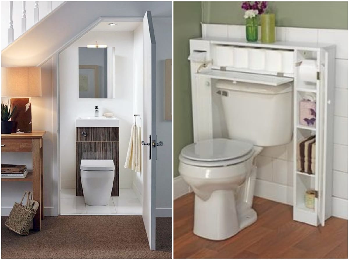 Gäste WC gestalten – kreative Ideen für Toilette :)