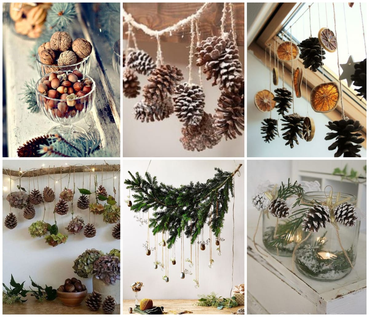 Weihnachtsdeko aus Naturmaterialien: DIY wunderschöne Ideen :)