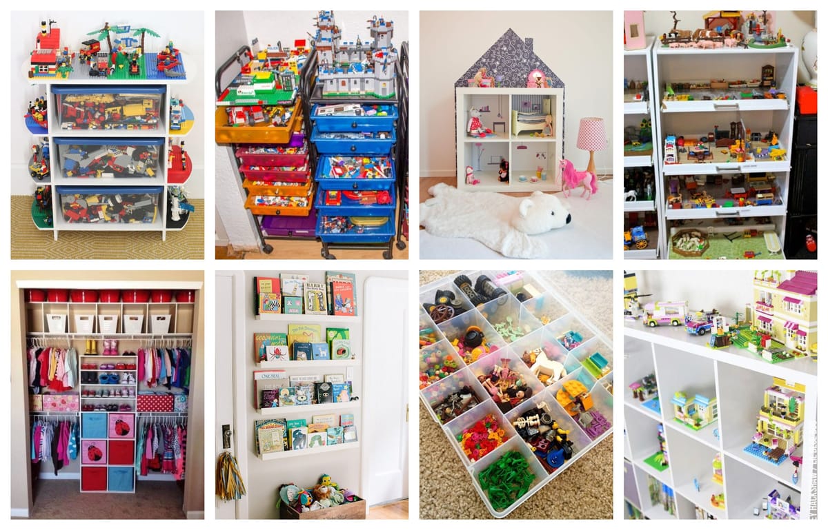 Kinderzimmer und Spielzeug aufräumen & organisieren :)