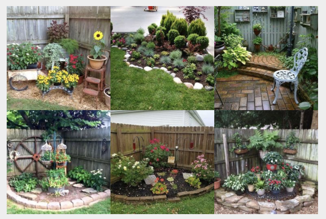 Ecke im Garten gestalten – super einfache Ideen :)