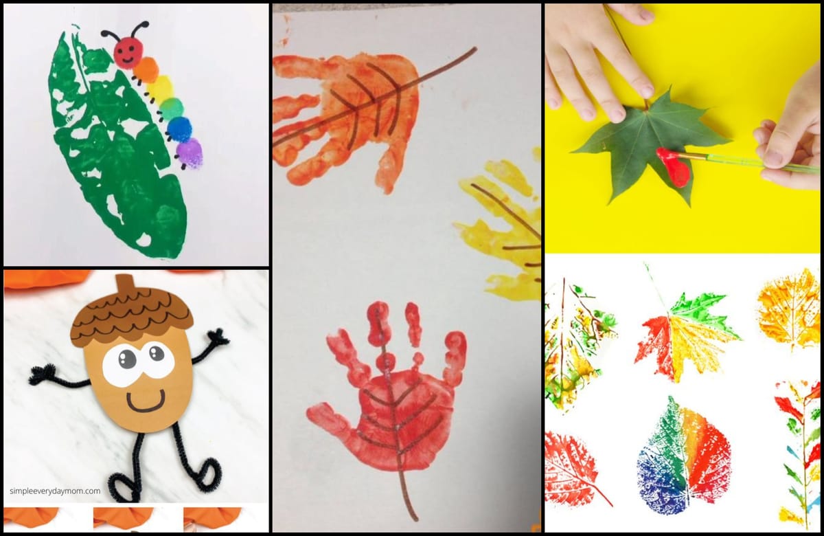 Herbstbasteln mit Kindern: 10+ tolle Ideen :)