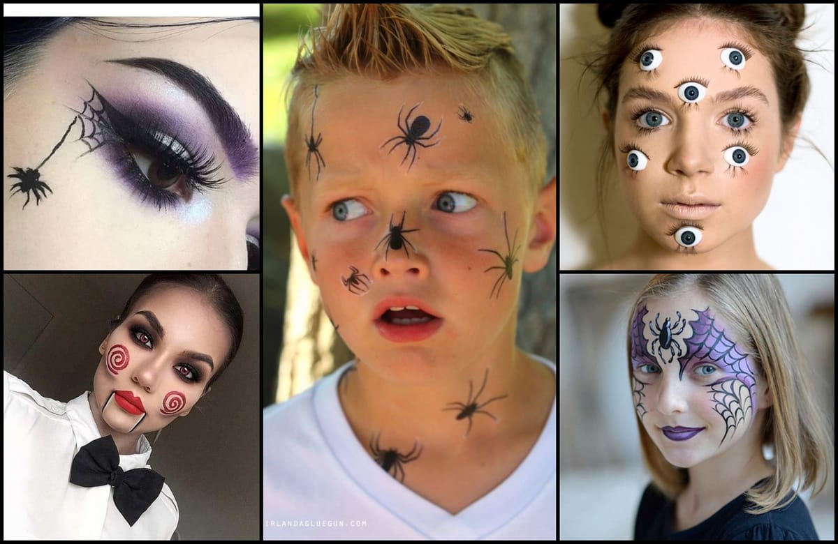 10 Gruselige Halloween Makeup-Inspirationen :)