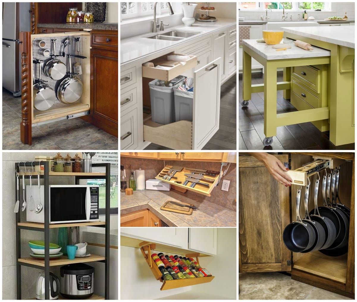 15 Platzsparende Einrichtungsideen für kleine Küche!