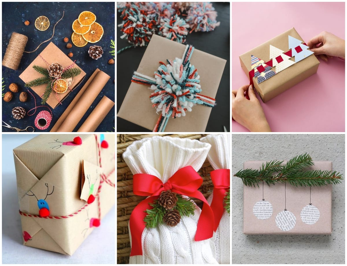 Weihnachtsgeschenke ORIGINELL verpacken – kreative Ideen! :)