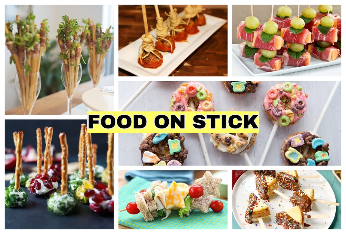 Dein Guide zum perfekten Partyessen – „Food on Stick“