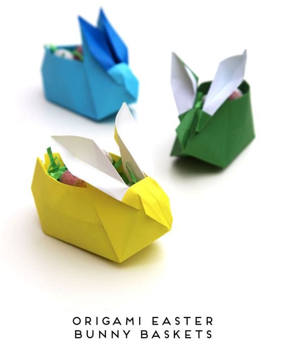 DIY Origami Osterhasen: Einfache und niedliche Dekorationen