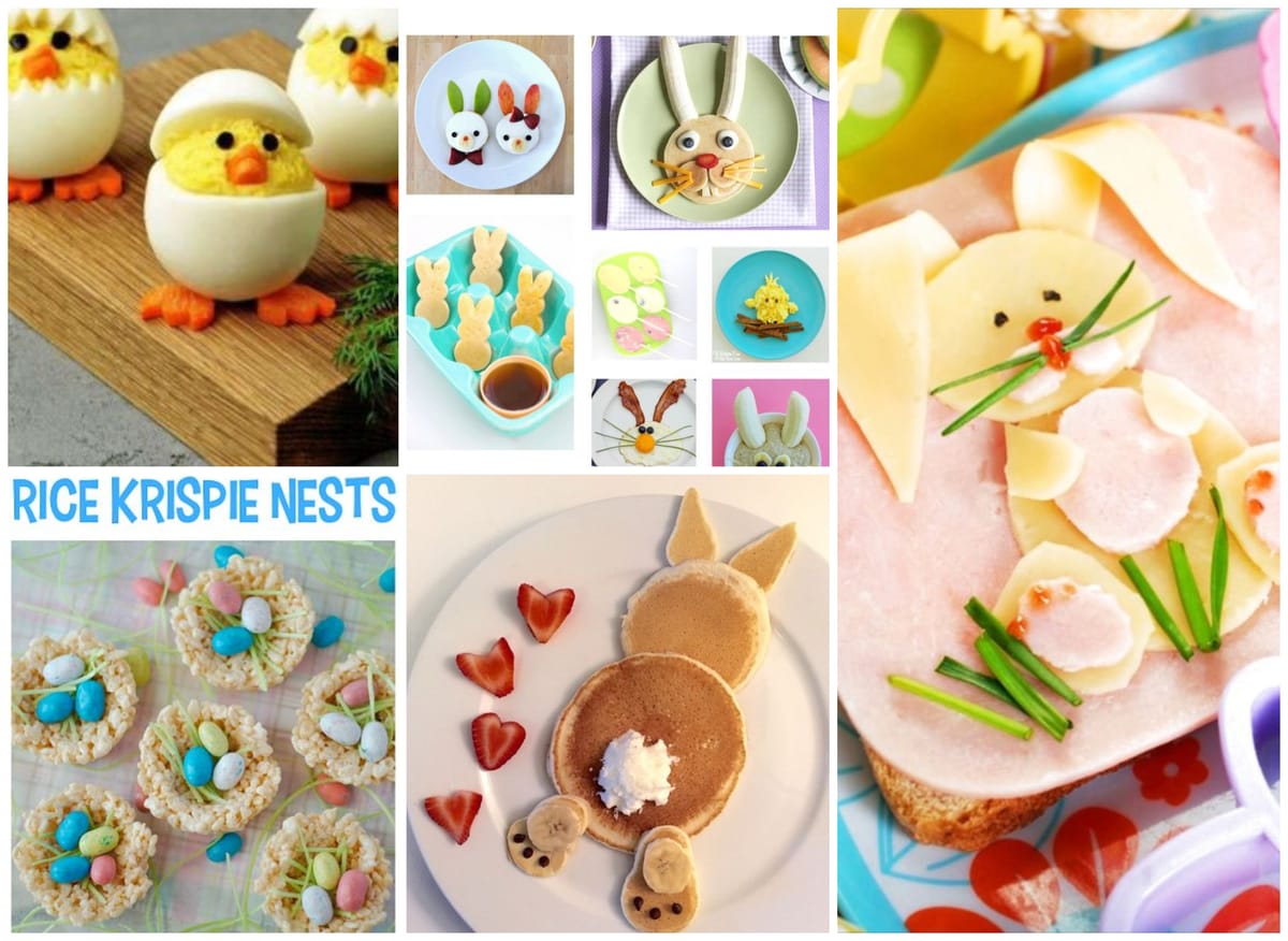 12 Lustige Oster-Essenideen für Kinder :)