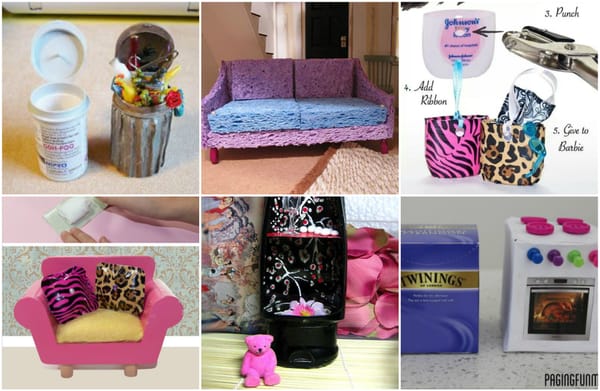 20 DIY Möbel für BARBIE