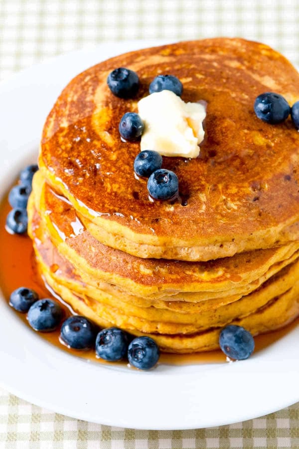 Rezept – Saftige Kürbispfannkuchen :)