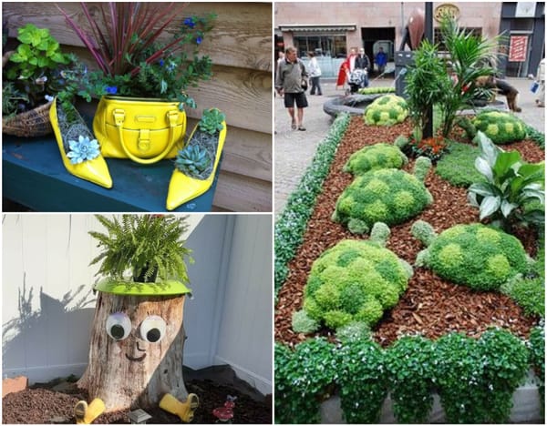 Die besten Inspirationen um euren Garten zu gestalten – verrückt :)