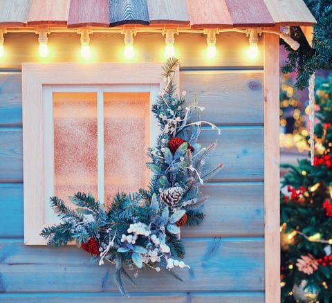 Weihnachtsdeko-Ideen für draußen! :)
