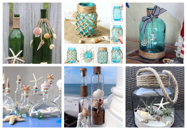 Sommer im Glas: einfache DIY Ideen :)