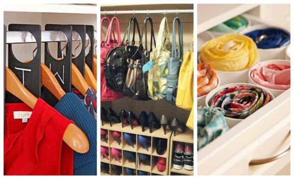 10 Tipps für einen organisierten Kleiderschrank :)