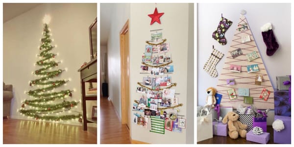 DIY Weihnachtsbaum als Wanddeko :)