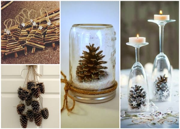 Weihnachtsdeko basteln: neue kreative DIY Ideen!